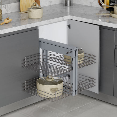 Selbsttragendes Ablagesystem - 8977211 - Emuca SA - modern / Stahl / für Privatgebrauch
