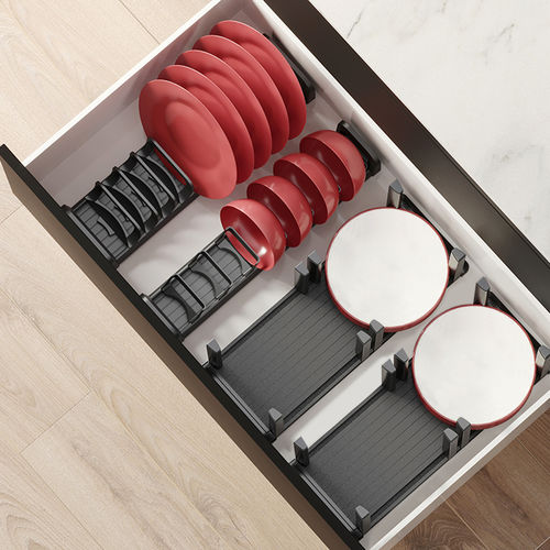 Aluminium-Ablageplatte - 3069435 - Emuca SA - ABS-Kunststoff / Schubladen / für Küche