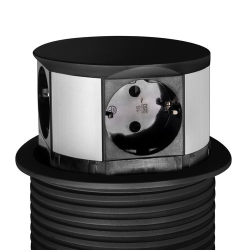 USB-Steckdose - 5221214 - Emuca SA - Mehrfach / für Möbel / Unterputz