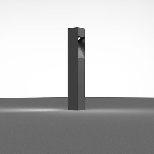 Leuchtpoller für Garten - EDGE CLOSED - Beyond Lighting - modern / Aluminium / LED