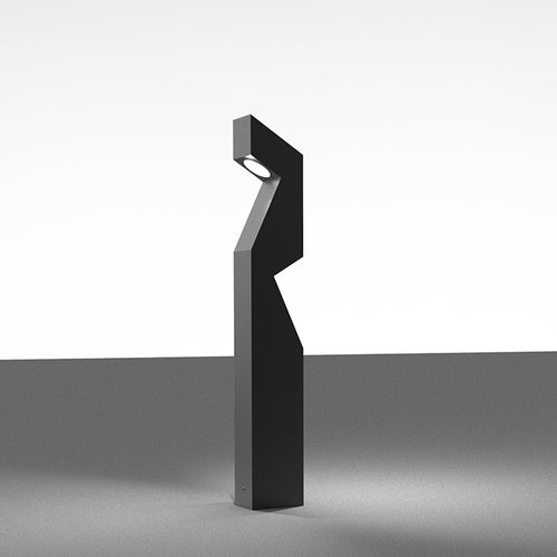 Leuchtpoller für Garten - EDGE OPEN - Beyond Lighting - modern / Aluminium / LED