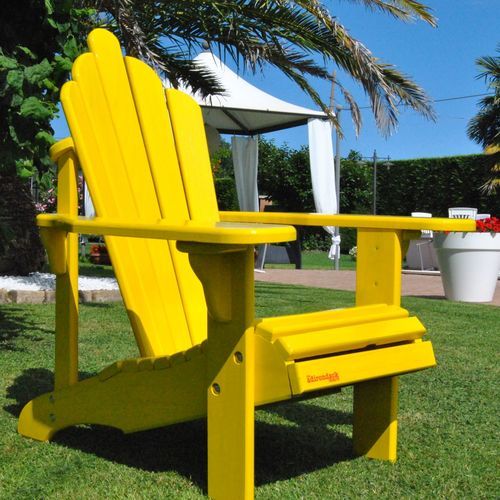 Adirondack-Stuhl - Riviera - Adirondacktribute - modern / für den Innenraum / für Außenbereich