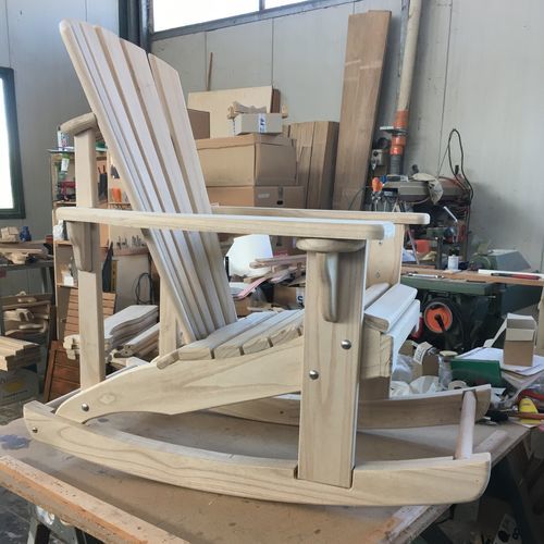 Adirondack-Stuhl - Dondolo - Adirondacktribute - klassisch / für Außenbereich / Holz