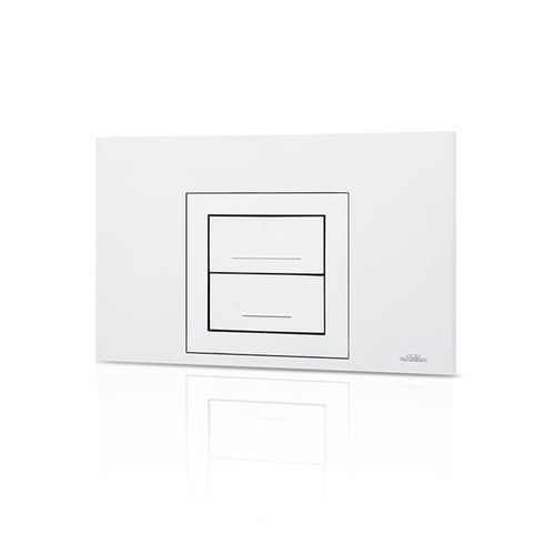 Doppelter WC-Spülknopf - AUREA - Kariba S.p.A. - Made in Italy / für Gewerbegebrauch / für Privatgebrauch