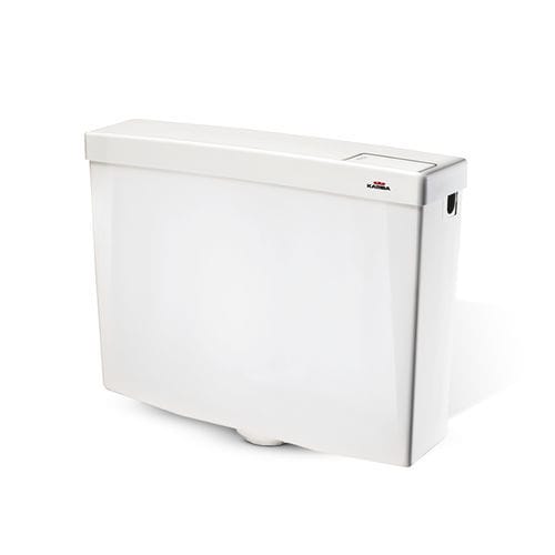 Keramik-Spülkasten - SLIM 116 SLIM - Kariba S.p.A. - manuell betätigt / Made in Italy