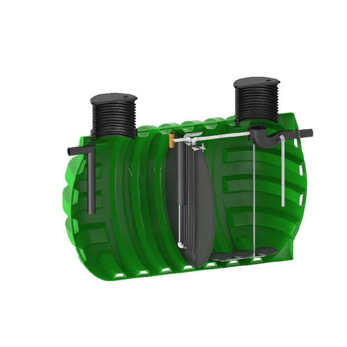 Abwasser-Kleinkläranlage - VODALYS&reg; - ROTO SLOVENIJA - Polyethylen (PE) / Kunststoff / mit Pumpe