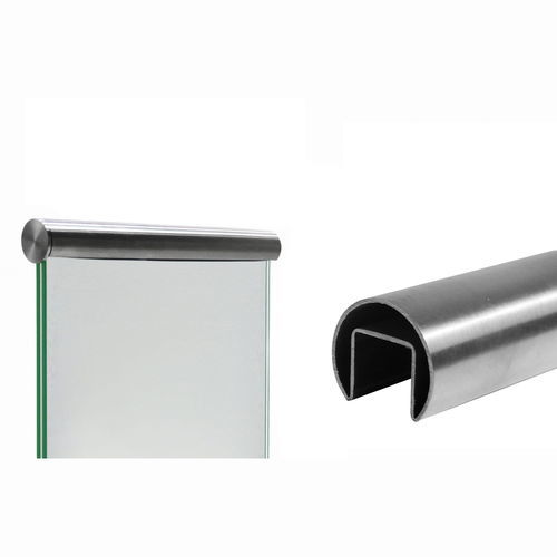 Edelstahl-Handlauf - UT.042.01.04.S/1m - RX Inox France - für Geländer