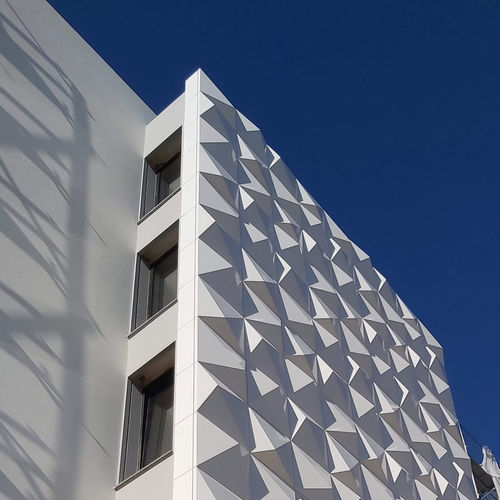 Hinterlüftete Fassade / Verbundwerkstoff - Mercantlis – Façades Ventilées - Aluminium / Folie