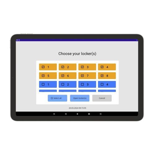 Bedientastatur für Hausautomationssystem - Touch 10” - FoxSec - wandmontiert / mit Touchscreen / für professionellen Gebrauch