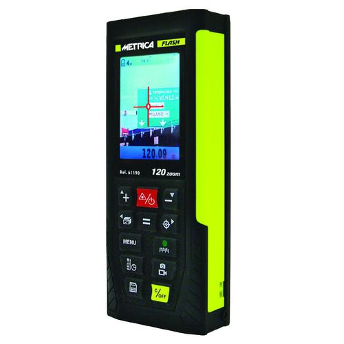 Laser-Entfernungsmesser - METRICA FLASH 120 ZOOM - Metrica S.p.A.