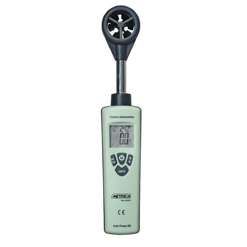 Thermo-Windmesser - 60291 - Metrica S.p.A. - tragbar / Flügelschraube