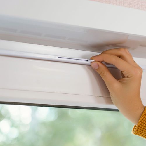 Selbstregulierender Fensterlüfter - BUDVAR - zur Belüftung / feuchtegeregelt / manuell