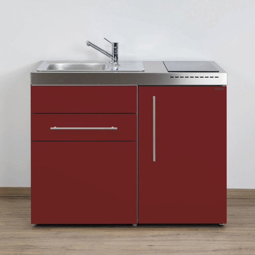 Kleine Kochnische - MP 110 S - Stengel Steel Concept GmbH - Edelstahl / Kochplatte / Induktion