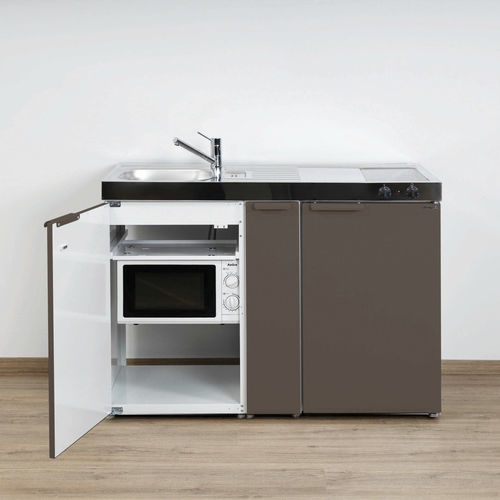 Kleine Kochnische - MKM 120 A - Stengel Steel Concept GmbH - Metall / Kochplatte / mit Griffen
