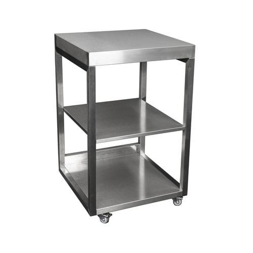 Wagen für Gewerbegebrauch - MOBT 60 - Stengel Steel Concept GmbH - für Außenbereich / polierter Edelstahl / gebürsteter Edelstahl