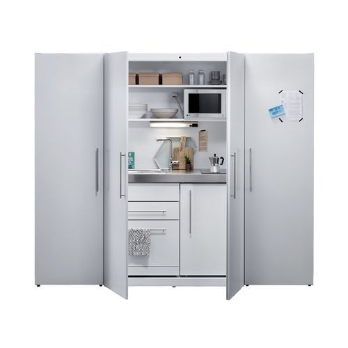 Moderner Lagerschrank für Küchen - SKM 120 - Stengel Steel Concept GmbH - Metall / für Kühlschrank