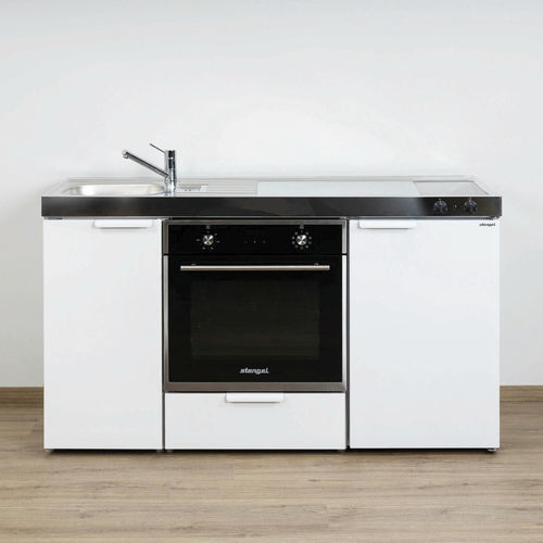 Kleine Kochnische - MKB 150 - Stengel Steel Concept GmbH - Metall / Kochplatte / Glaskeramik
