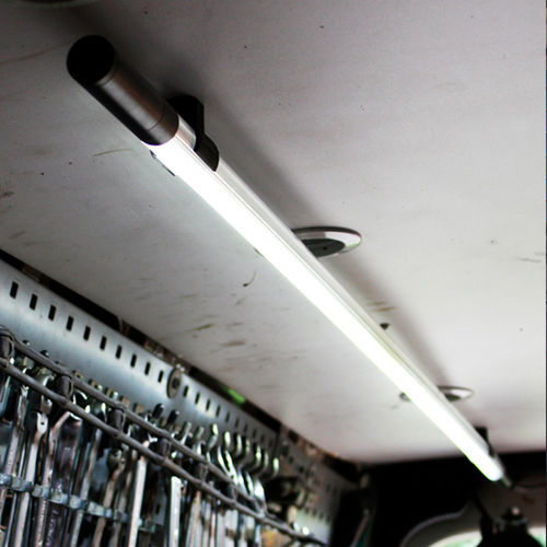 Beleuchtungsprofil für Deckenmontage - LINE LIGHT 1 - SCANGRIP A/S - LED / PMMA / Aluminium