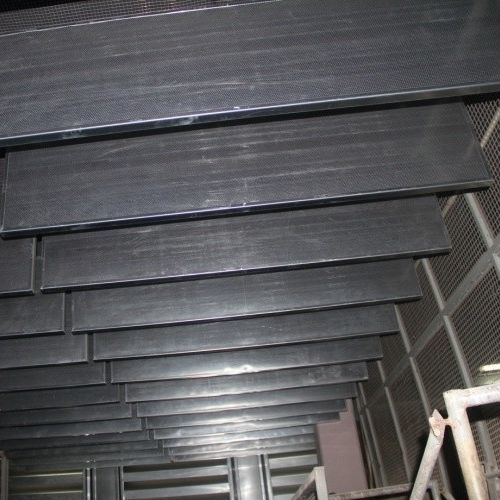 Metall-Akustikbaffel - SEPA ALUMINYUM A.S. - hängend / rechteckig / nachhaltig