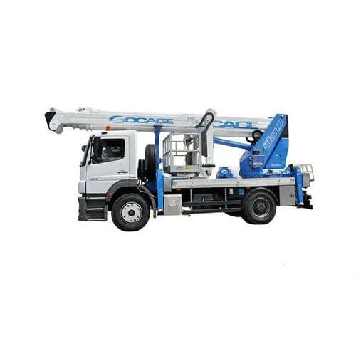 LKW-montierte Teleskopbühne - ForSte 35TJ - SOCAGE NACELLE - für Fabriken