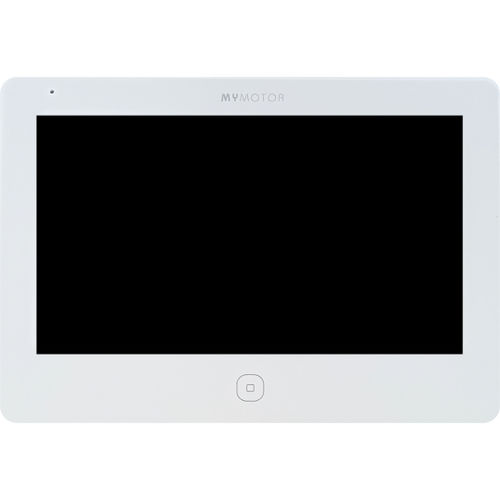 Weißes Video-Türsprechanlagensystem - INTERPS3 - SARL MY MOTOR - Wohnbereich / Unterputz / mit Touchscreen