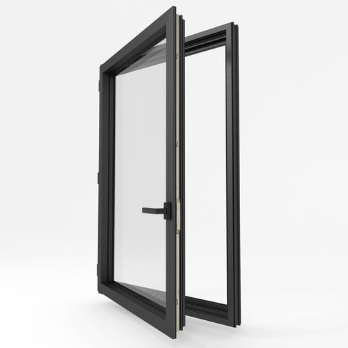 Aluminiumfenster - FA65C - CASTES INDUSTRIES SAS - Flügel / einflügelig / grau