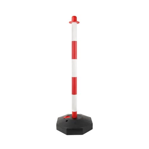 Sicherheitspfosten - VIPSC - CENTRAL LOBAO S.A - abnehmbar / aus lackiertem Metall / hoch
