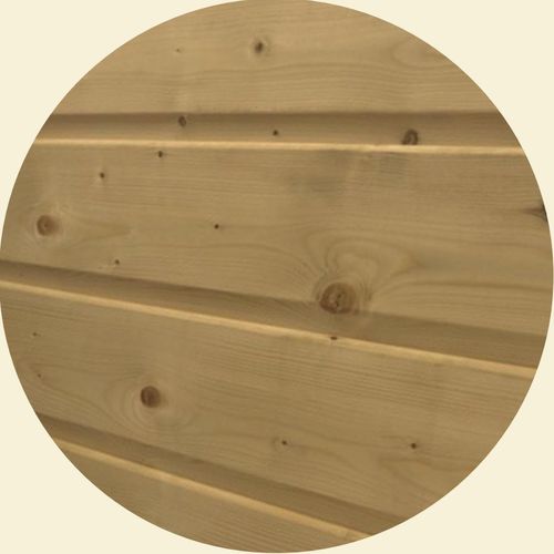 Paneel-Fassadenverkleidung - GROUPE MINOT - Holz / glatt / Klasse 3