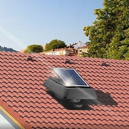Ventilator für Abzug - TECH-SOLAR REFRESH  - TECHNICHEM FRANCE - für Bedachungen / Wohnbereich / für Außenbereich