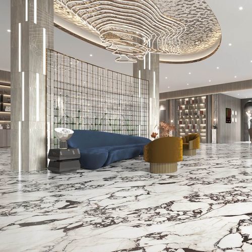 Feinsteinzeug-Steinplatte - GRI-900X2650X12MM - Foshan Sunvin Ceramics CO., Ltd - bodenstehend / für Haus / Hochglanz