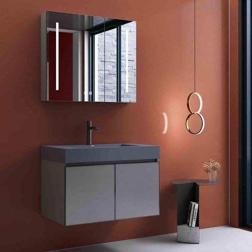 Moderner Badezimmer-Schrank - CAB7 - Foshan Sunvin Ceramics CO., Ltd - für Privatgebrauch / für Gewerbegebrauch / Holz