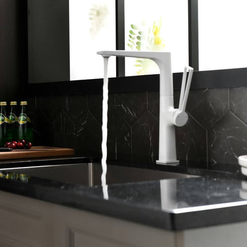 Einhebelmischer für Waschtisch - SI D3G1 - Foshan Sunvin Ceramics CO., Ltd - Aufsatz / Messing / für den Innenraum