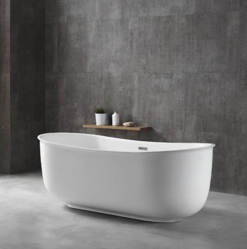 Ovale Badewanne - SI-SV-BT004 - Foshan Sunvin Ceramics CO., Ltd - freistehend / für Wohnungen / Acryl