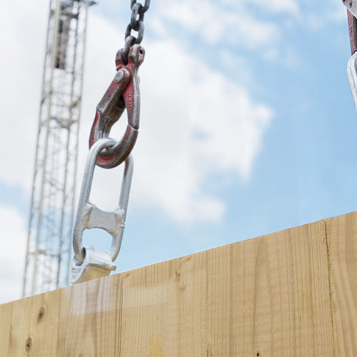 Mechanischer Hubsystem - WASP - HOLZ TECHNIC - für Holzkonstruktion / vertikal / für schwere Lasten