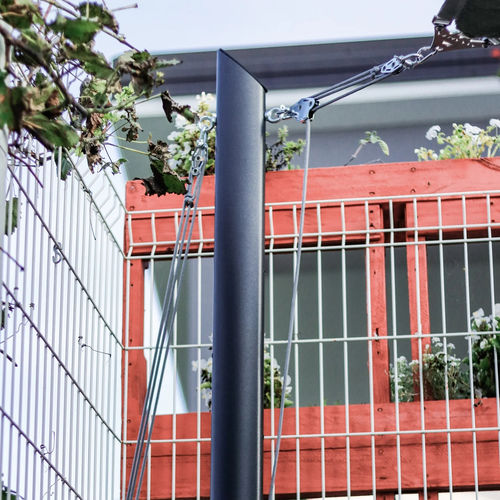 Mast für Sonnensegel - Ulisse - Maanta - galvanisiertem Stahl / individuell gestaltbar