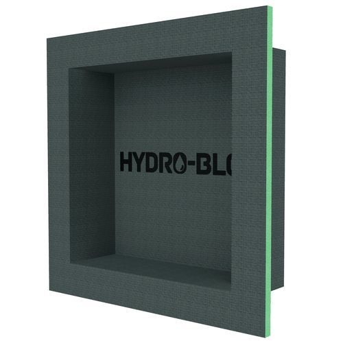 Glasfaser-Nische - HBRSN1616 - HYDRO-BLOK - Zement / XPS-Schaum / rechteckig