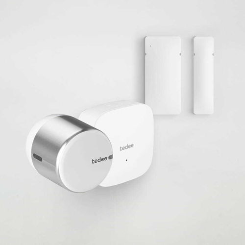 Zylinder-Sicherheits-Türschloss / Hochsicherheit - GO2 SENSOR BRIDGE BUNDLE - Tedee - elektronisch / schlüssellos / fernsteuerbar