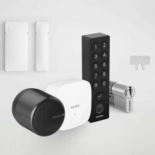 Elektronisches Schloss - GO2 SENSOR CYLINDER FULL BUNDLE - Tedee - elektromechanisch / Zahlen / Biometrisches Fingerabdruck