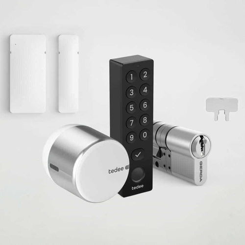 Elektronisches Schloss - GO2 SENSOR CYLINDER KEYPAD BUNDLE - Tedee - elektromechanisch / Zahlen / Biometrisches Fingerabdruck