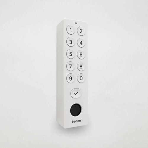 Fingerabdruckscanner für Sicherheitssysteme - KEYPAD PRO WHITE  - Tedee - für Zugangskontrolle / Wand / autonom