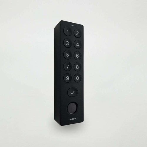 Fingerabdruckscanner für Sicherheitssysteme - KEYPAD PRO BLACK  - Tedee - für Zugangskontrolle / für Hausautomationssystem / Tür