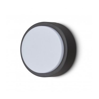 Moderne Wandleuchte - DT-APLRD03-10W-BLA - DELILED – DELITECH - für Außenbereich / Aluminium / Polycarbonat