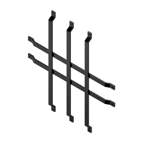 Festinstalliertes Sicherheitsgitter - 3AC9 series - GROUPE TIRARD & BURGAUD SAS - Aluminium