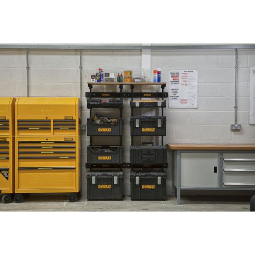 Selbsttragendes Ablagesystem - DWST1-75694 - DEWALT - modern / Metall / für Baustellen