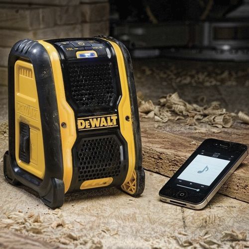 Bluetooth-Lautsprecher - DCR006-XJ - DEWALT - kabellos / Akku / für professionellen Gebrauch