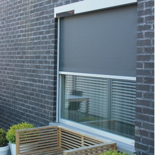Jalousie für Fenster - I.Fenêtres - für Terrasse / Segeltuch / für Außenbereich
