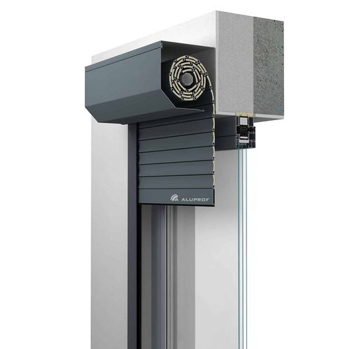Rollladen - INWEST - PROFIL - Aluminium / schwarz / für Privatgebrauch