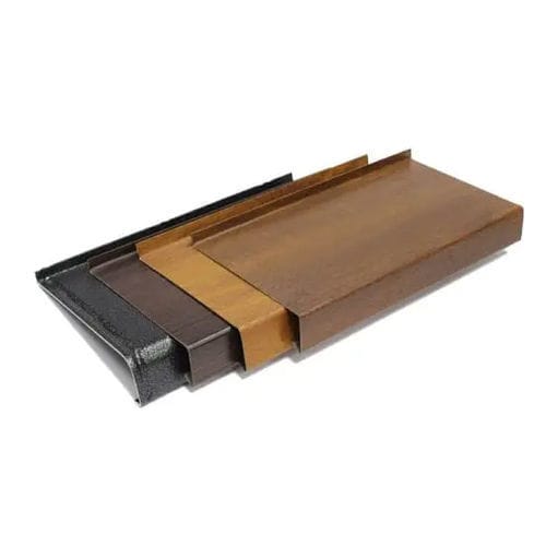 Stahl-Fensterbank - INWEST - PROFIL - Aluminium / Holz / PVC