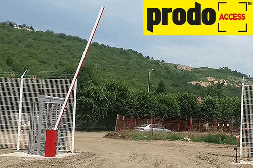 Schranke - PRODOMO - Zutritts / Stahl / für Baustellen