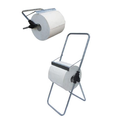 Bodenstehender WC-Rollenhalter - PO011 PO012 - Eco Service Srl - wandmontiert / Metall / für Gewerbegebrauch
